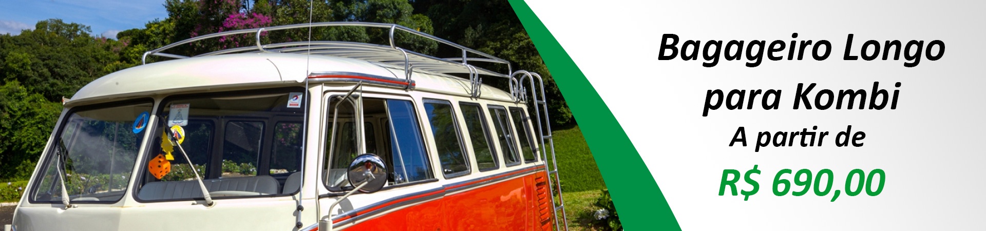 Bagageiro Kombi Longo