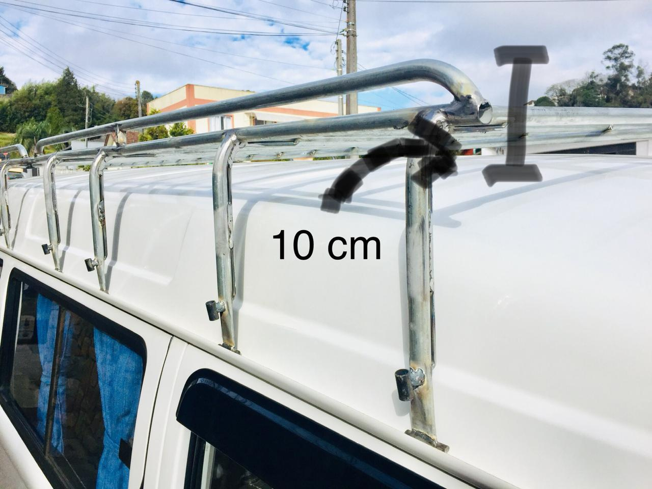 Bagageiro para Kombi para GARAGENS BAIXAS,  Maleiro para Kombi para GARAGENS BAIXAS, Rack para Kombi para GARAGENS BAIXAS