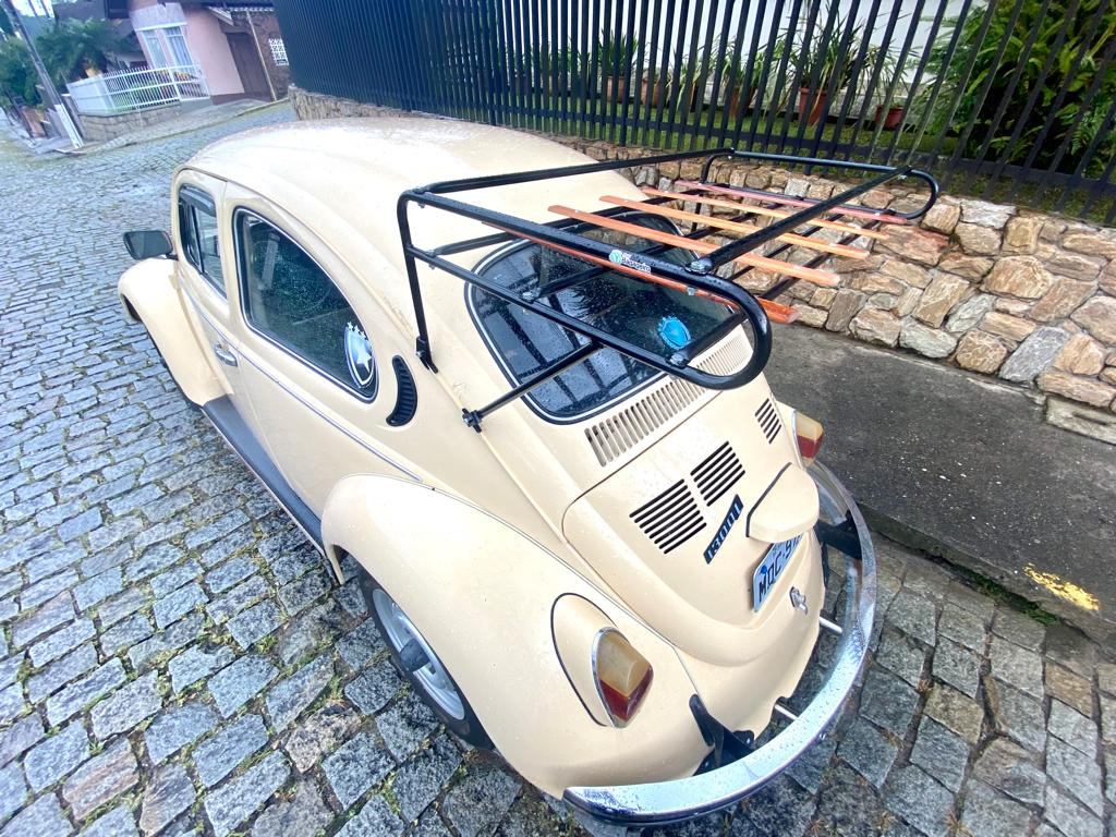 Bagageiro Traseiro Fusca Tipo Jim Dandy, Maleiro Jim Dandy para Fusca, Rack Jim Dandy para Fusca