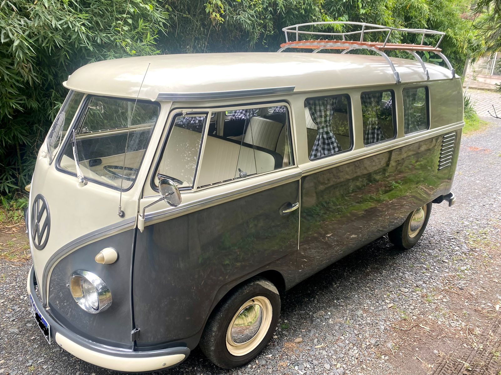 Bagageiro Traseiro do Kit (SOMENTE TRASEIRO), Rack Traseiro da Kombi, Maleiro de Teto Traseiro do Kombi