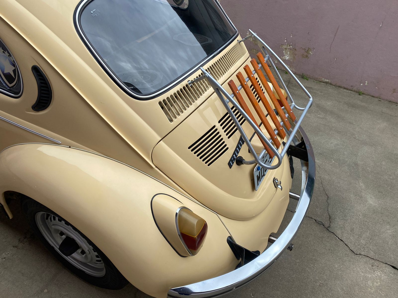 Maleiro Trasiero Cometa, Rack Traseiro Cometa, Bagageiro para Tampa Traseiro Cometa, Maleiro para Tampa Traseira do Fusca Modelo Cometa