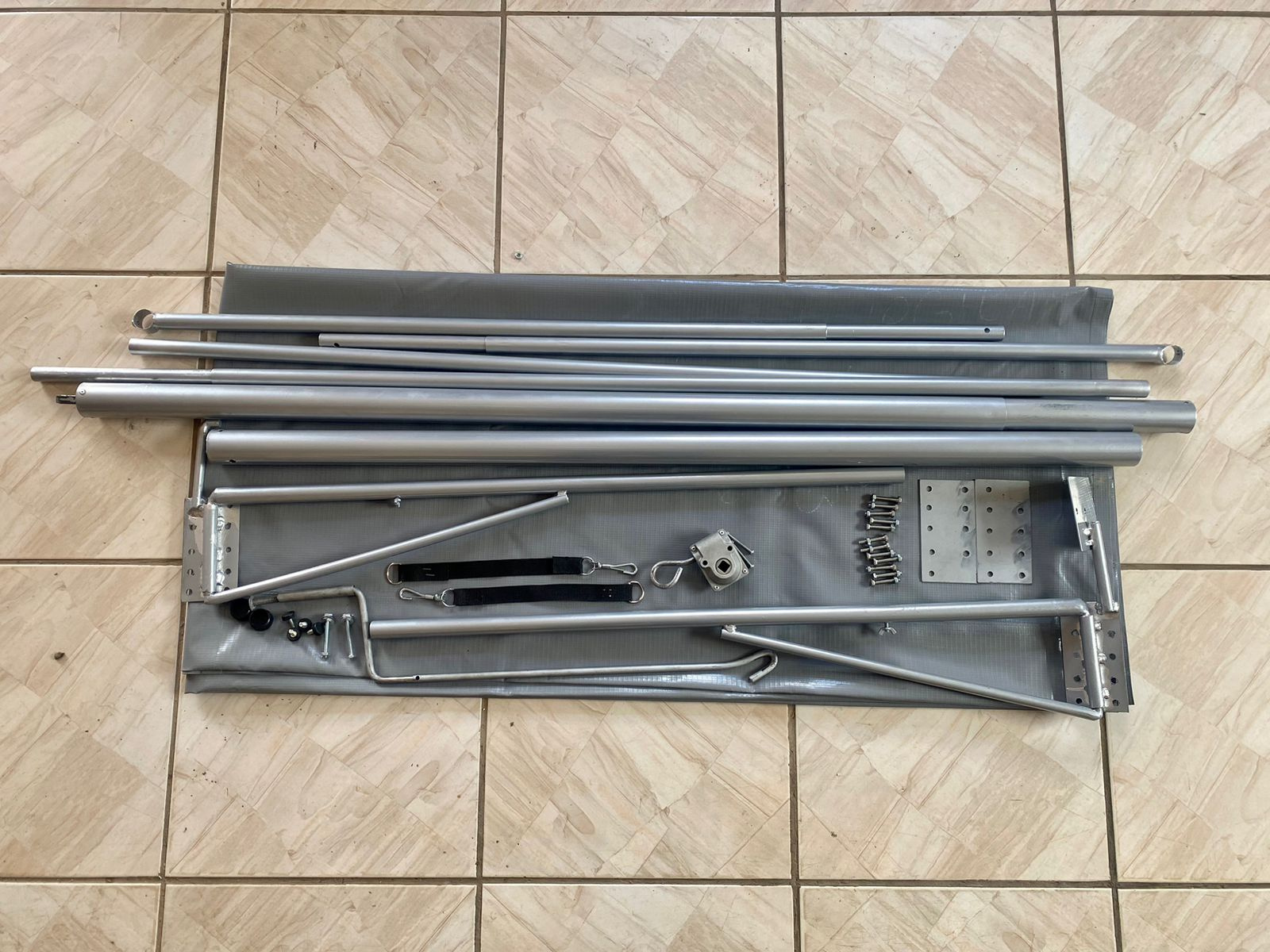 Estrutura Completa de Toldo para Kombi 