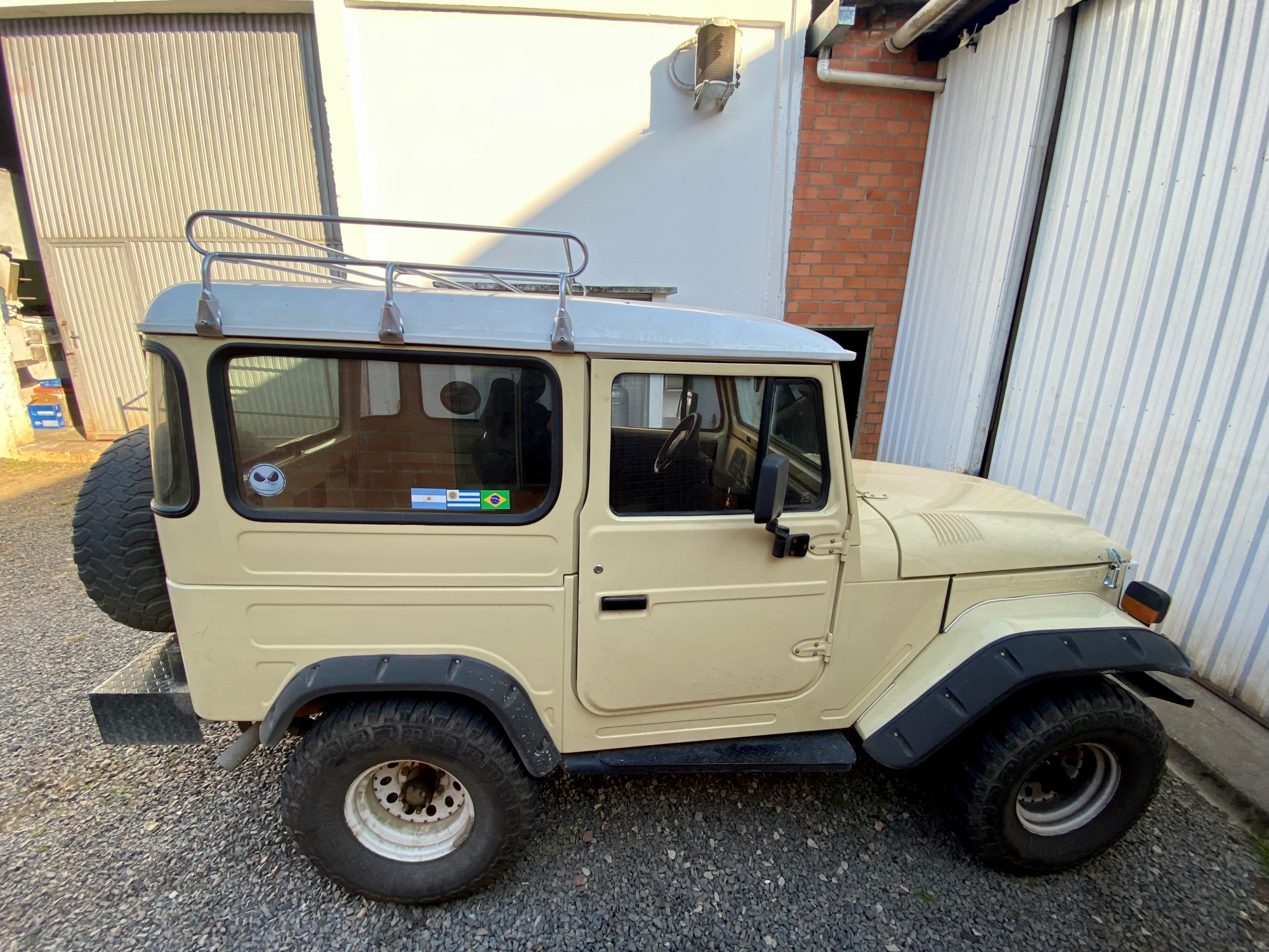 Bagageiro para Toyota Bandeirante, Rack para Toyota Bandeirante