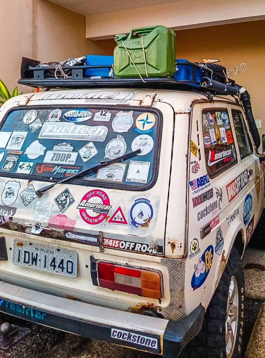 Bagageiro para Niva, Rack para Niva