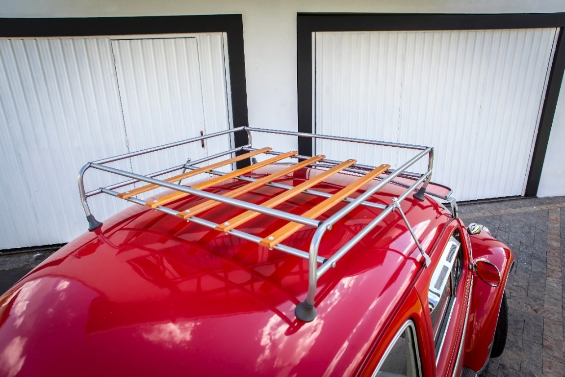 Bagageiro de Teto para Fusca tamanho 90 x 90 Adaptável também em Gol Quadrado, Parati, Chevette, Variant, Brasília, TL. Rack de Teto, Maleiro de Teto