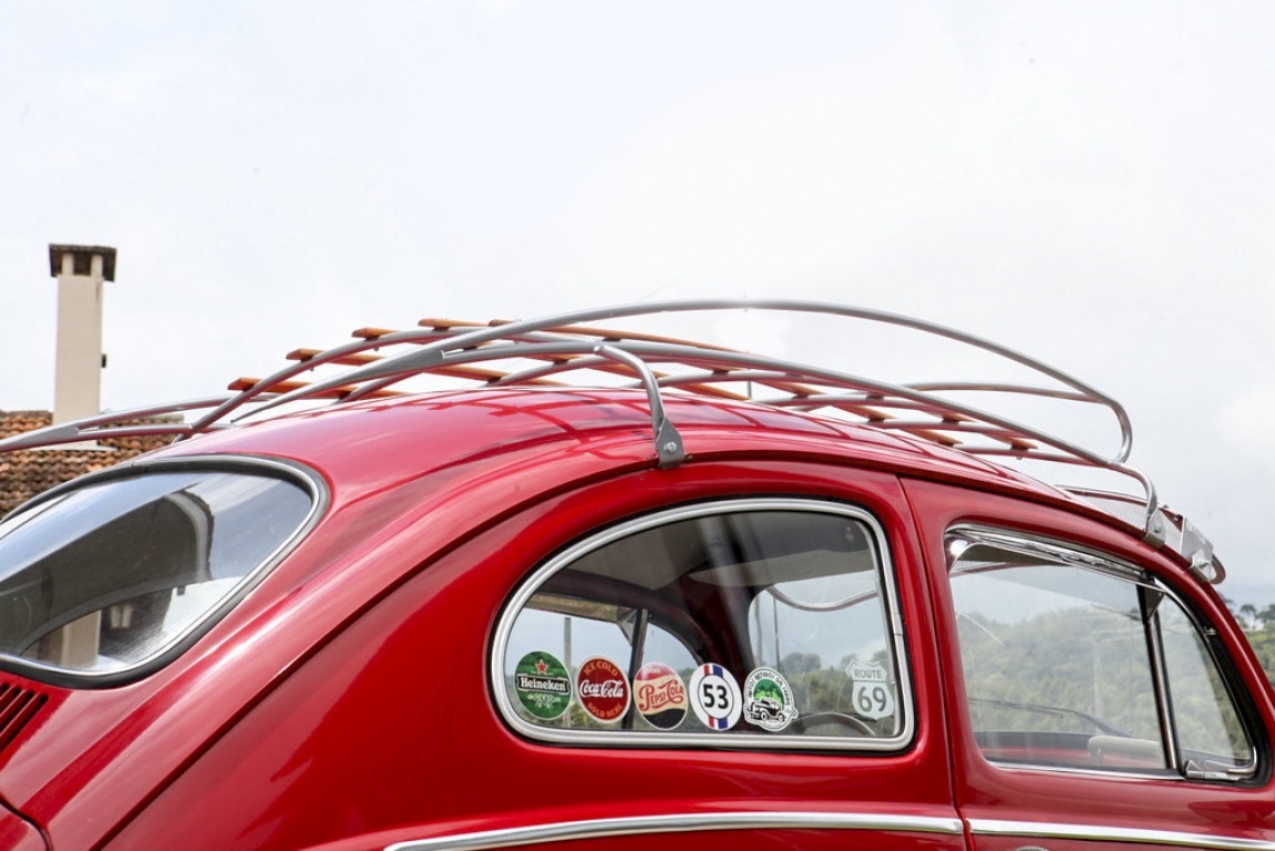 Bagageiro Cometa Old Style Fusca, Bagageiro de teto estilo Cometa para Fusca, Maleiro de Teto Cometa. Rack para Fusca tipo Cometa